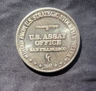 1981 Silver Round • 1 Troy Oz .999 Silver • U.S. Strategic Stockpile • SF Mint
