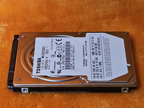 Toshiba MK2555GSX 250GB - 5400 RPM 2.5" Hard Drive Storage (untested)!!! - Picture 5 of 8