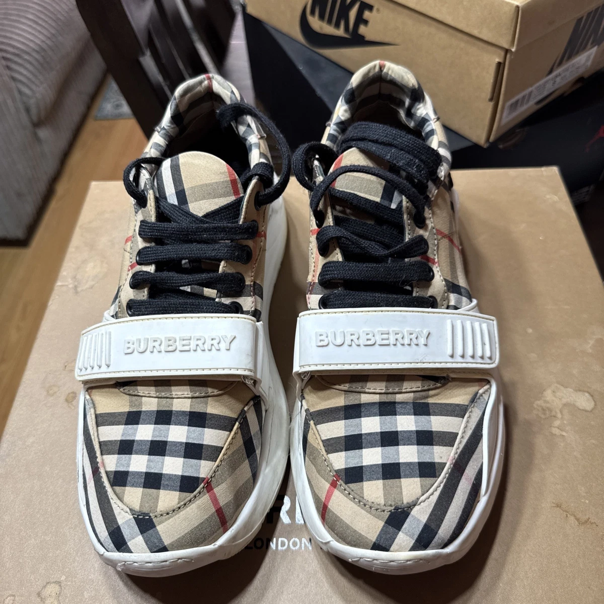 Burberry Check Athletic Shoes for Women for sale | eBay