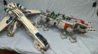 LEGO 10195 Star Wars Republic Dropship with AT-OT Walker 100% Complete + Extras