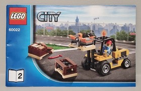 LEGO City: Cargo Terminal (60022) COMPLETE + Instructions + Minifigs (RETIRED)
