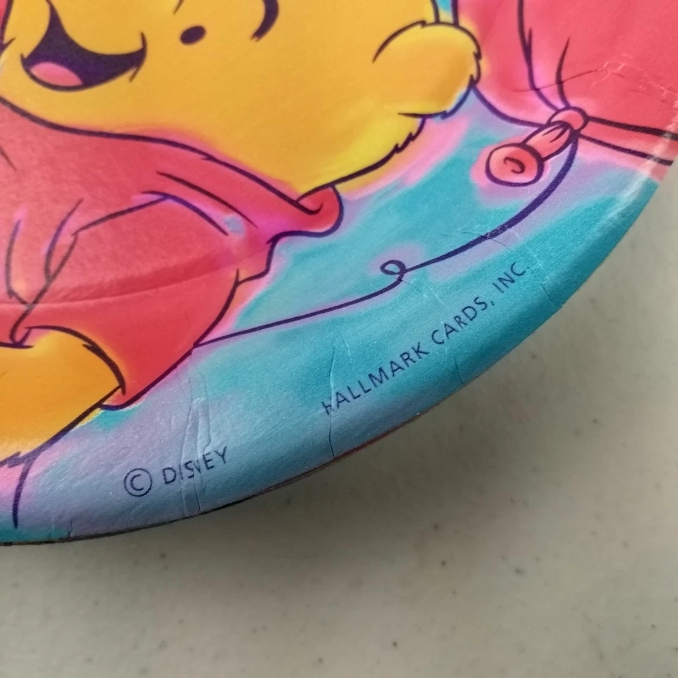 Servilletas platos de lechón tigger vintage de los 90 Hallmark Winne The Pooh Party Serveware Foto 3 de 4