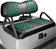 NOKINS Golf Cart Club Car DS 2000.5-Up Diamond Seat Covers Kit, Fits Club Car DS