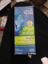 Mommy's Bliss GRIPE WATER Original Infant Gas Relief, 4 fl oz Exp 2026 Medicine