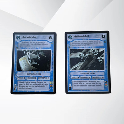 Decipher Star Wars CCG Rebel Leader Pack Trading Card Tournament Promo