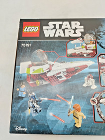 LEGO 75191 Jedi Starfighter with Hyperdrive SEALED MISB NEW GOOD Star Wars Jango