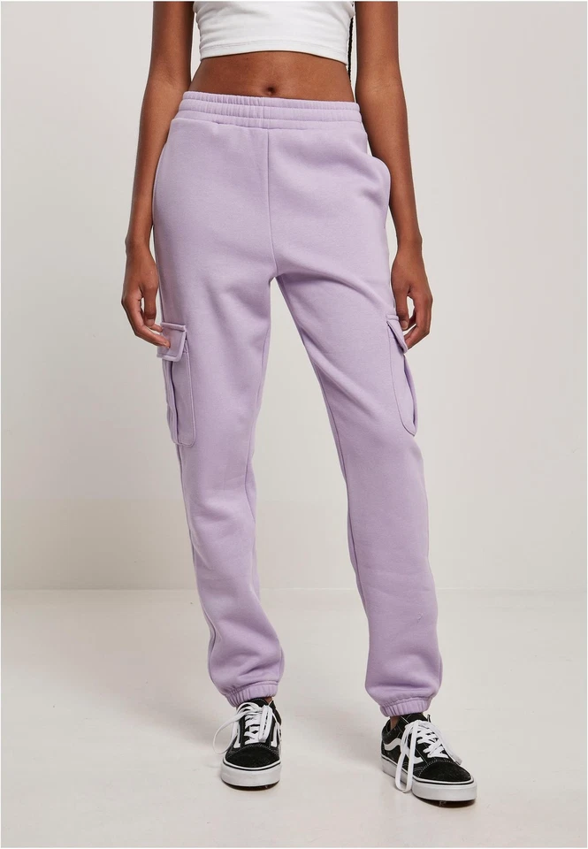 Ladies High Waist Cargo Sweat Pants Damen Jogginghose  | Urban Classics | TB4563 - Bild 1 von 1