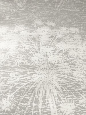 Exclusive Wallcoverings FD24575 Wallpaper NOS England Gray Floral Per Roll
