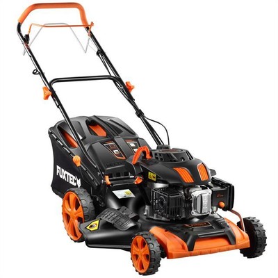 FUXTEC Benzin Rasenmäher mit Antrieb Mulchmäher ...