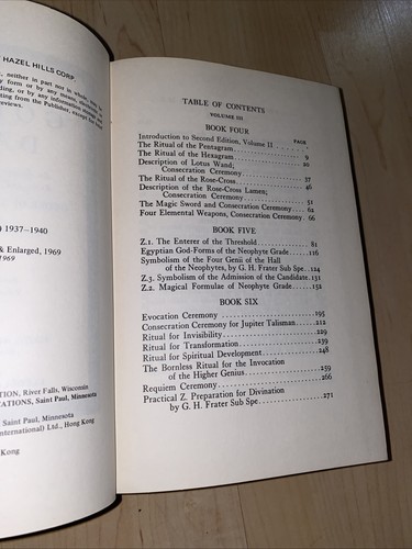 Israel Regardie ~ The Golden Dawn Set ~ Encyclopedia Of Practical Occultism - Picture 8 of 12