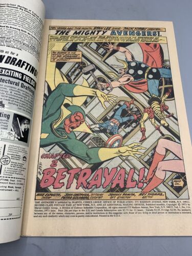 Avengers Nr. 116 Defenders War Marvel 1973 Steve Englehart / Bob Brown Comic - Bild 2 von 7