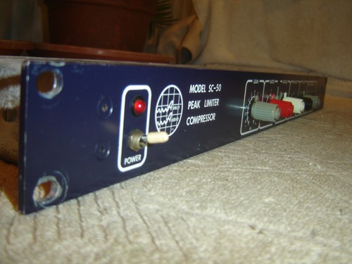 Ashly SC-50, Original 70s Toggle Blueface, Peak Limiter Compressor, Vintage Rack - Picture 5 of 12