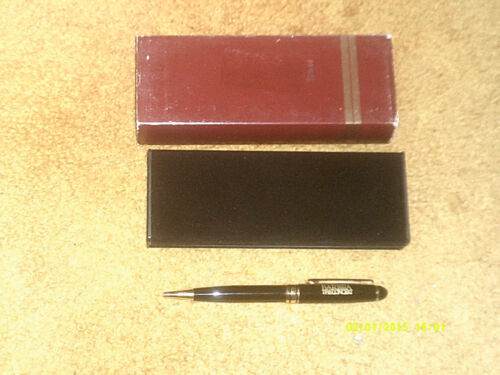 Barbra Streisand '94 black w/gold trim pen w/velvet case, cardboard slipcase NM - Picture 1 of 1