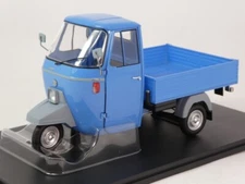 Legendary Piaggio Ape P501 Open Blue 1979 1/18 MITICA204003-D