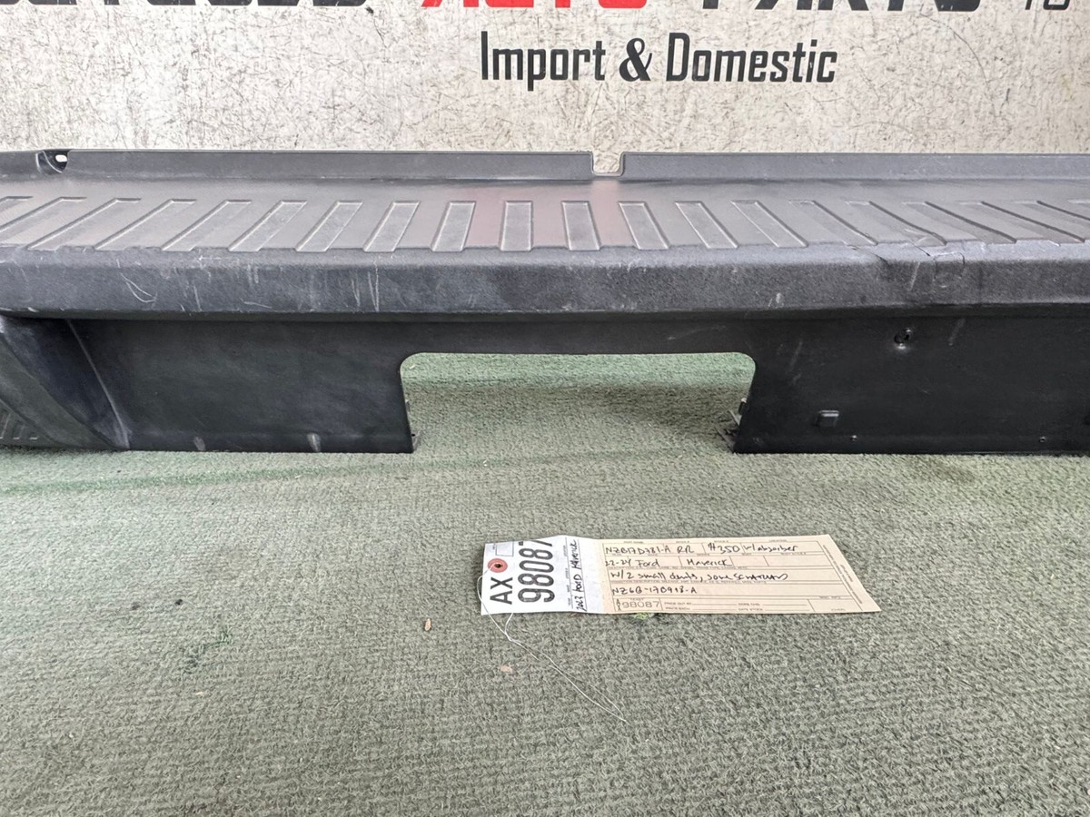 w/2dents 2022 2023 2024 FORD MAVERICK REAR BUMPER COVER W/ABSORBER