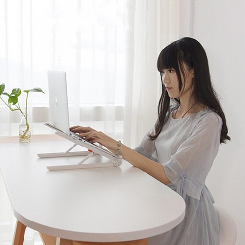 Laptopständer Kühlung Des Laptopständers Laptophalter Für Schreibtisch - Bild 9 von 11