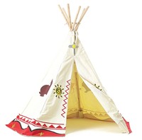 Children's Wigwam Teepee Play Tent - Traditional Wild West Cowboys And Indians T Children's Wigwam Teepee Play Tent - Traditional Wild West Cowboys And Indians T