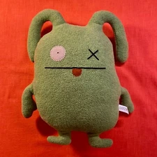 Ugly Dolls Ox Green Plush Stuffed Toy 13” 2004 Pretty Ugly Vintage