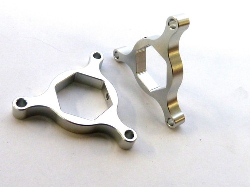 Forcella Precarico Regolabili Argento 19MM Suzuki GSXR600 K6-L0 2006-2010 B19B - Foto 2 di 4