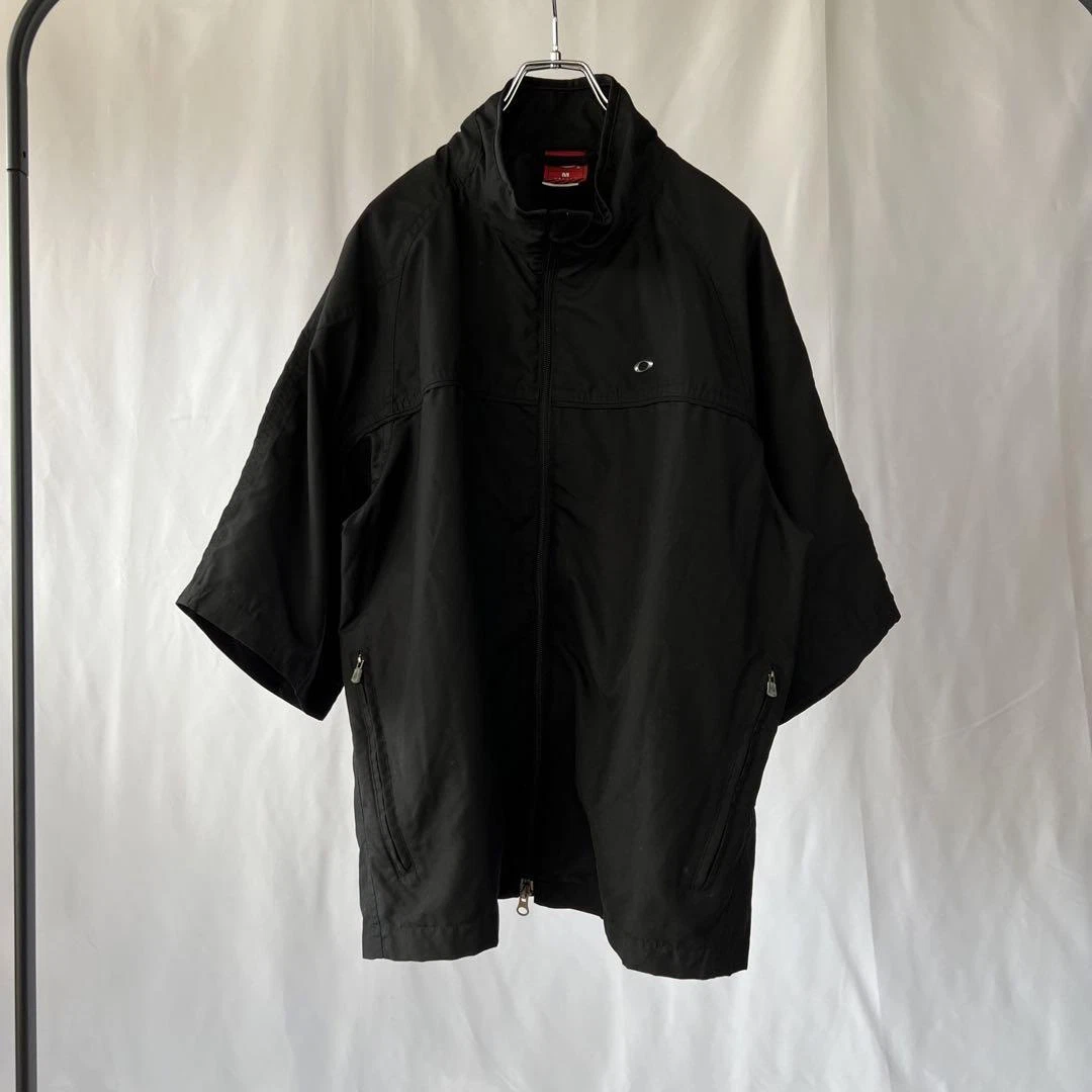 90S 00S Old Tag Oakley Short Sleeve Nylon Jacket Y2K Mens Men's wear