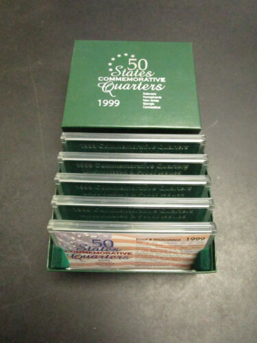 9, 50 States Commemorative Quarters Uncirculated Proof Sets 1999-2008 +2 Nickel - Picture 4 of 13