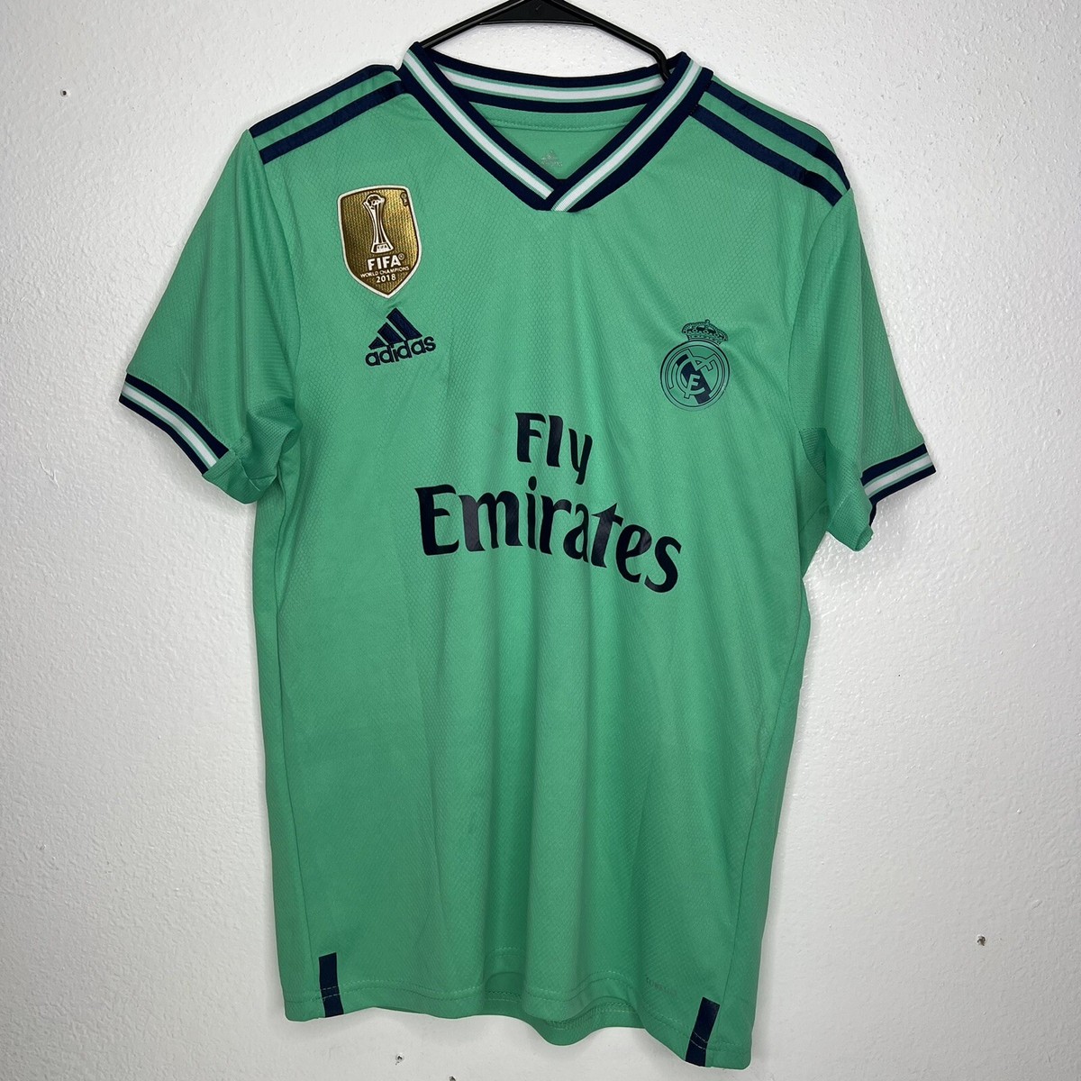 Real Madrid Fly Emirates 2018 World Champions Hazard #7