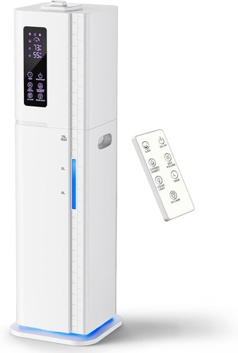 Humidifier Large Room, 2.64Gal/10L Ultrasonic Cool Mist Humidifiers for Bedroom,