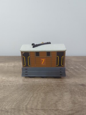 Thomas & Friends Take N Play Diecast Talking Toby Train Engine 2009. Not Tested