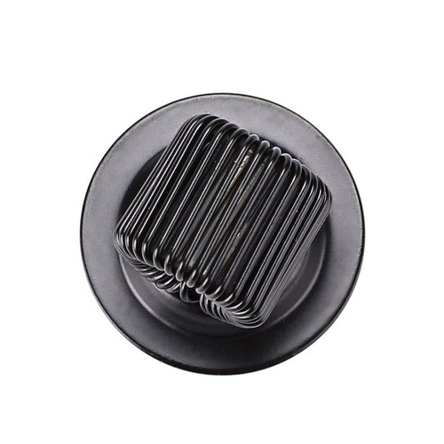 12 Pcs Stainless Steel Self Adhesive Pen Holder Clips w/ Adjustable Spring Loop - Picture 2 of 7