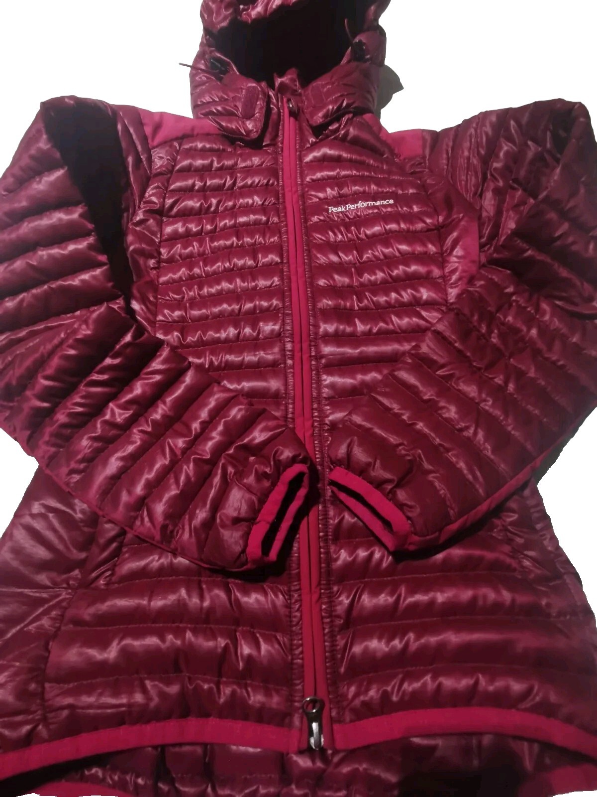 Peak Performance Women's Down Jacket, Colour Red,… - image 4