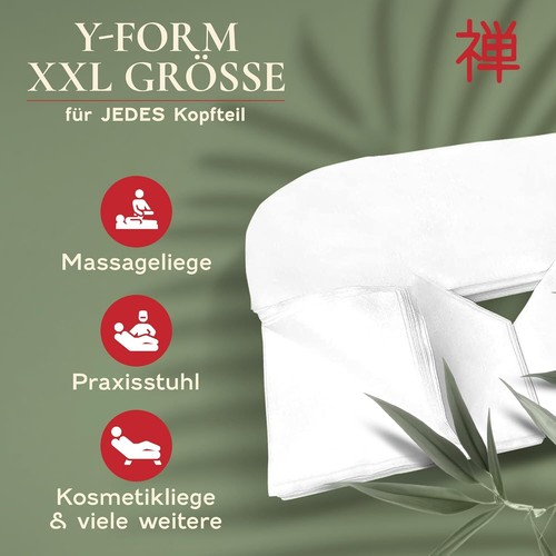 ZEN panni per fessure nasali lettini da massaggio tessuto non tessuto cuscini monouso cuscini per il viso x200 - Foto 4 di 8