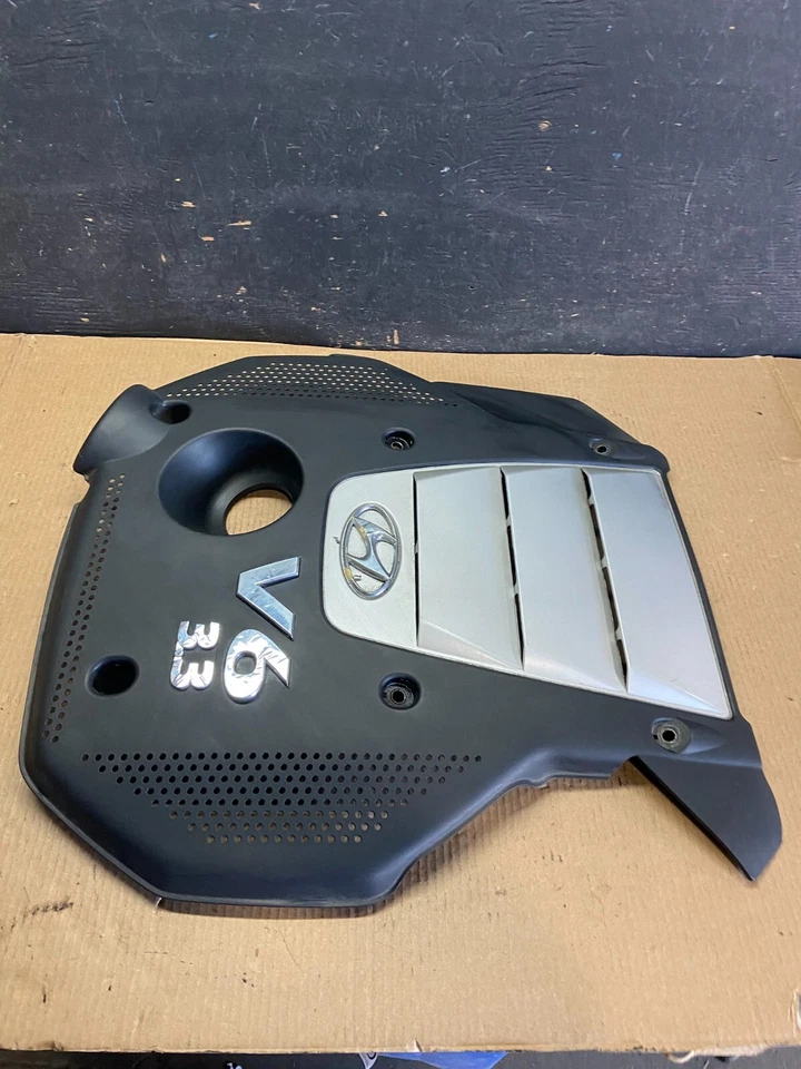 2006 a 2010 Hyundai Azera V6 Motor Motor Shield Cover OEM n8271 DG - Imagem 3 de 4