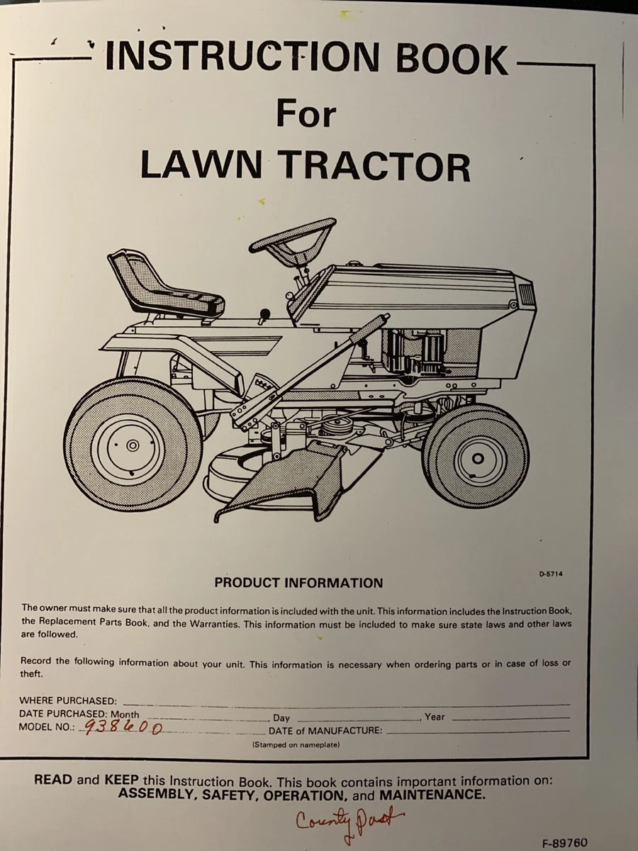 Murray lawn mower repair manual deals