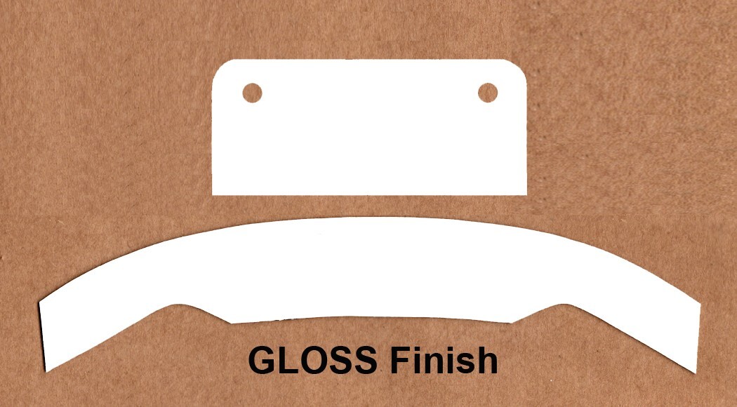 Osci◯  OTONA no BONNET White NOS GLOSS White Bumper Decals for Schutt F7 20mil 3M | eBay