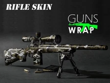Camouflage Guns Wrap Skins Premium Vinyl Sticker Rifle Pre-Cut Combat-6