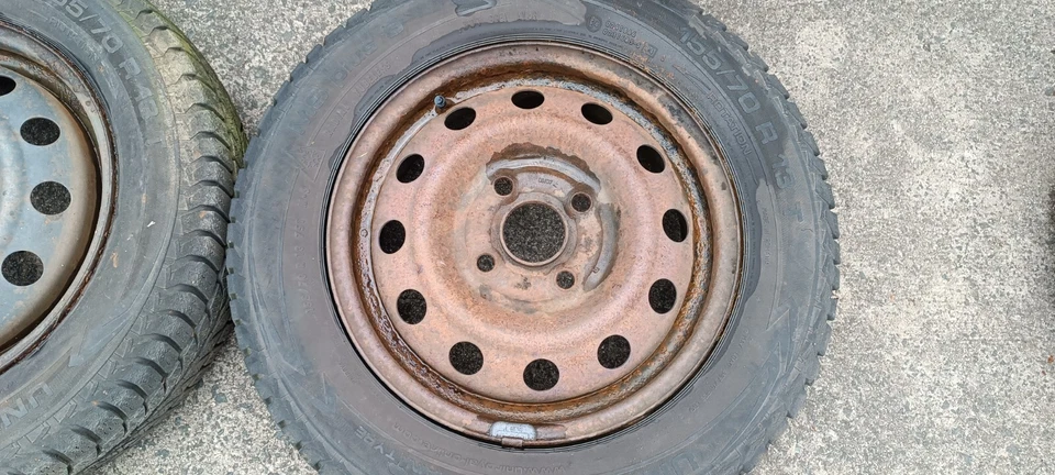 Kia Picanto 155/70 R13 4x13 ET46 4x100 Winterreifen 513003 Räder - Bild 4 von 4