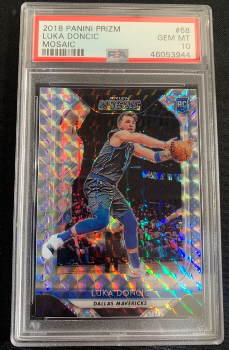2018 Panini Prizm Mosaic Luka Doncic ROOKIE RC PSA 10 | eBay