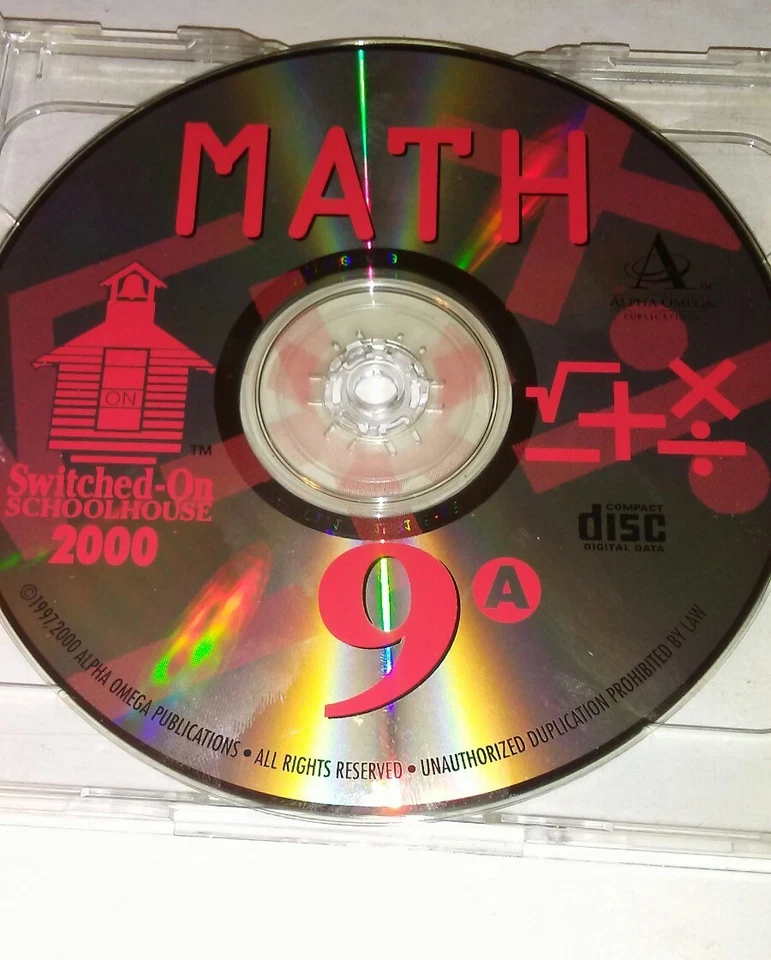 Switched on Schoolhouse Science & Math 2000 年级 9 版 PC CD-ROM — 第 3/4 张图片