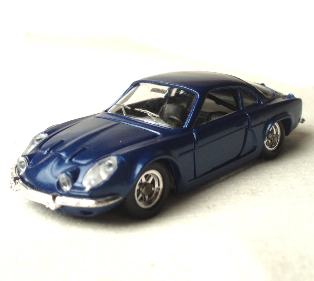 Modèle Réduit Alpine A110 1970 Par Solido - Échelle 1:43 - Bleu - Occasion - Fabrication Française