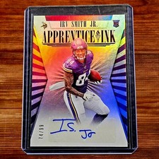 Irv Smith Jr 2019 Panini Passing The Torch Apprentice Ink #AI-IS. #74/99