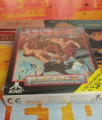 Pit Fighter (1993) Atari Lynx (CIB) (Modul, Box, Manual) working NEW