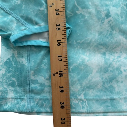 Coolibar Kids Andros Beach Fishing Pool Hoodie Teal UPF 50+ Sun Shirt Full Cover - Picture 11 of 14