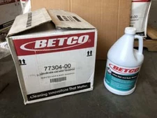 BETCO 77304-00 Fresh Scented Lotion Hair & Body Shampoo ; 1gal -NIB of 4
