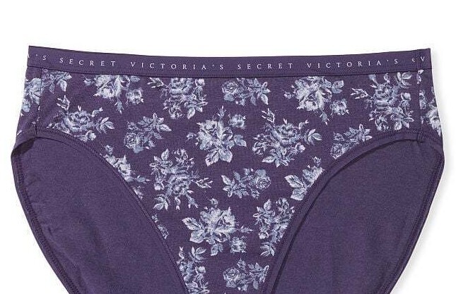 Lot De Culottes Victoria's Secret Taille L - Modèles Variés (floral, étoile, Uni) Neuf Avec étiquettes