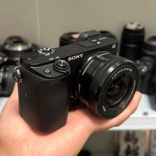 Sony Alpha A6300 24.2MP Mirrorless Digital Camera Tiltable Screen 3x Zoom Black