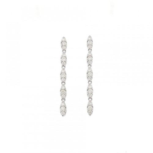 Authentic K18WG Diamond Pierce 1.20CT #230-000-400-3686