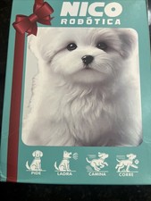 Nico Robotica Kids Electronic Battery Operated White Puppy Toy