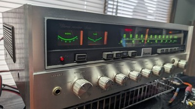 Sansui Seven Vintage Stereo AM FM Receiver Amplifier 2x35 Wpc