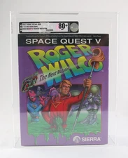 VGA 80+ SEALED 1993 Space Quest V 5 The Next Mutation Sierra Big Box PC
