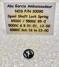 Abu Garcia NOS '20090 Spool Shaft Lock Spring' - See Item Description for Models